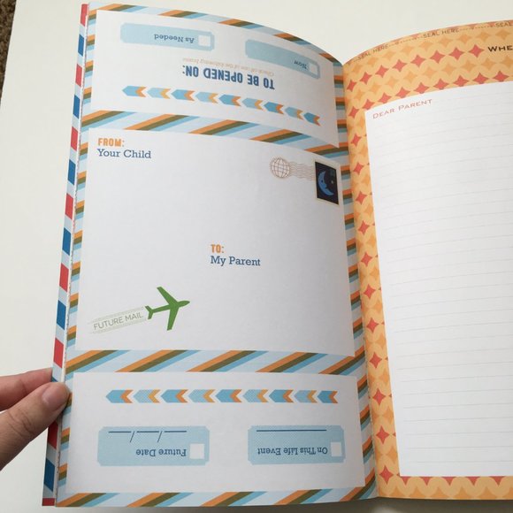 Time Capsule Letters Read Me Future Opening Gifts Book - Picture 3 of 5